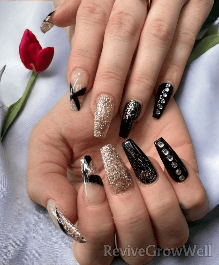 Black-nail-art-design