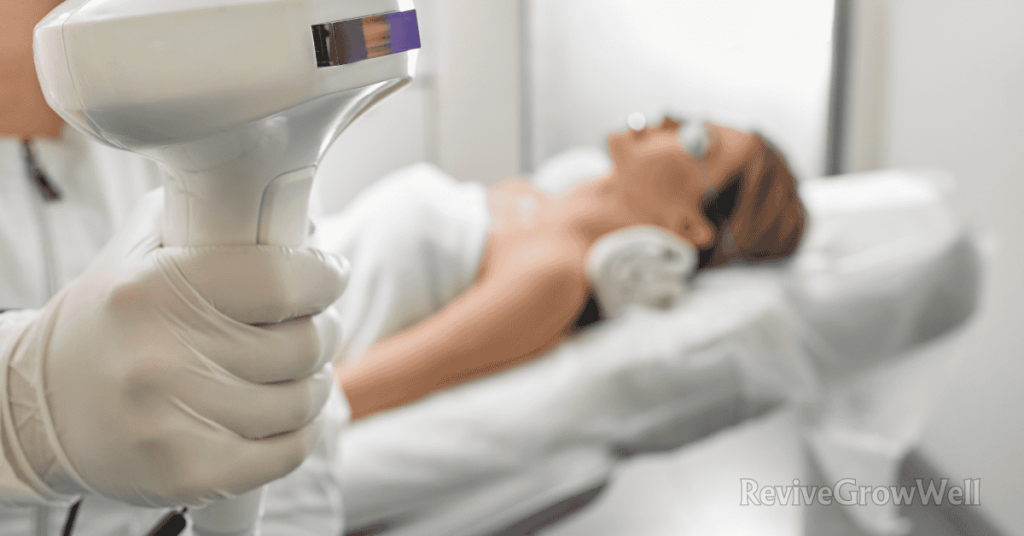 Intense-pulse-laser-procedure