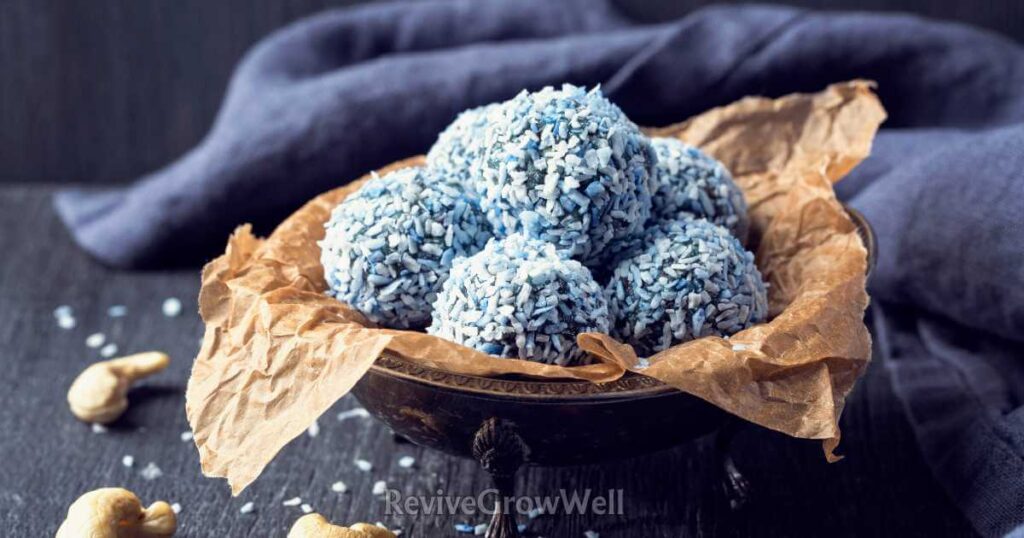 Blue Spirulina Energy Balls