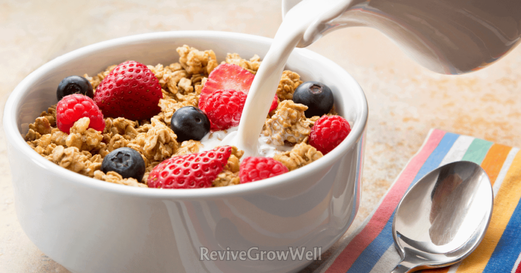 ancient grain in a healthy cereal